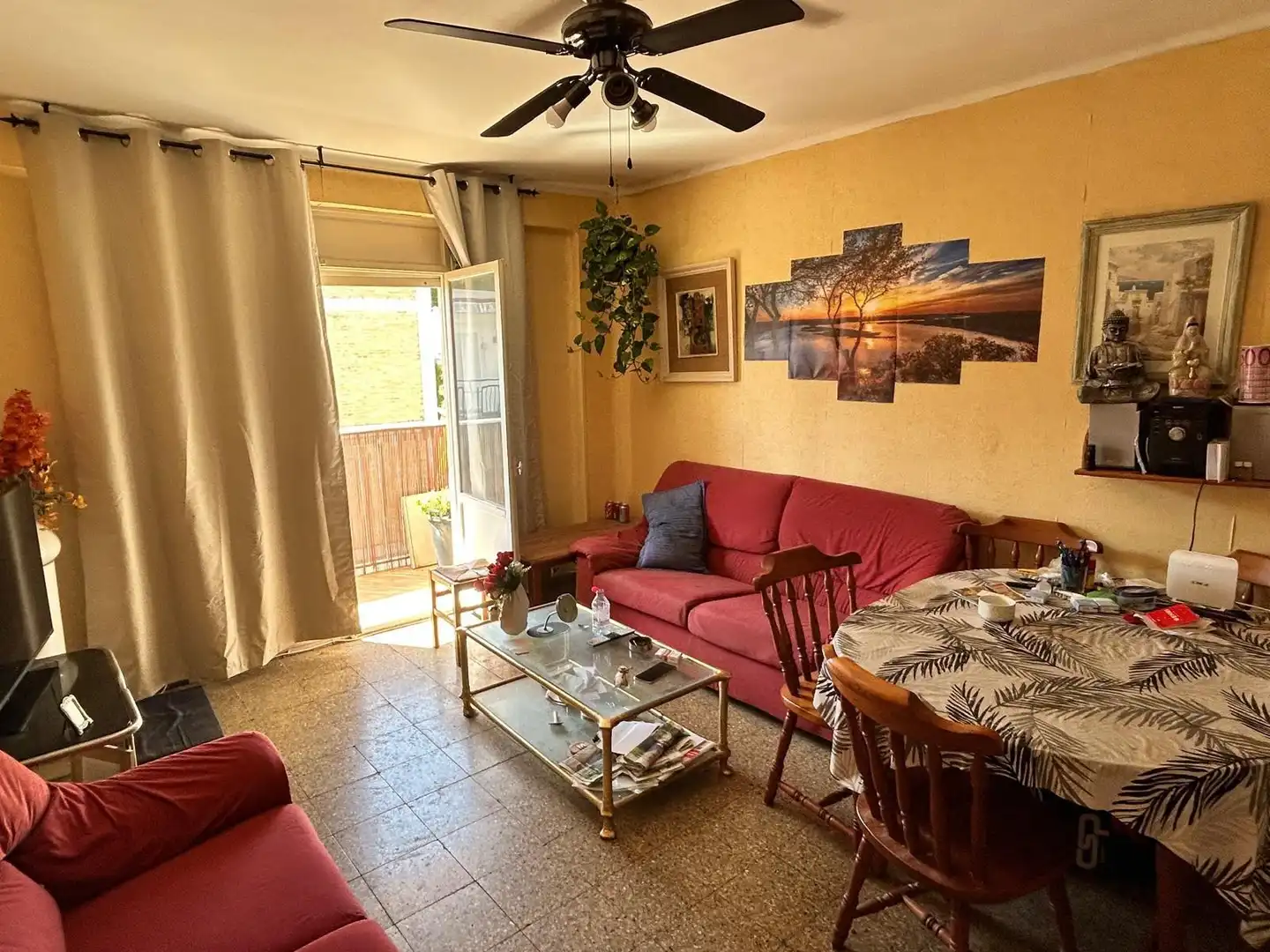 Wohnzimmer von Wohnungen zum Verkauf in Gandia mit Möbliert und Balkon