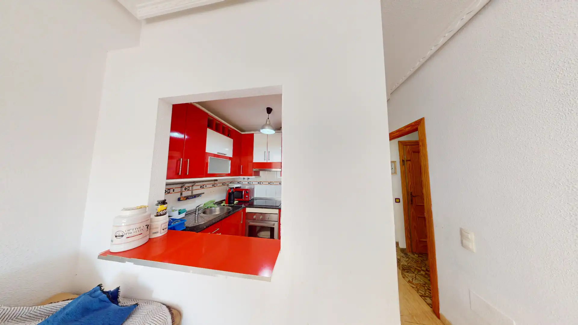 Cuina de Pis en venda en Roquetas de Mar amb Aire condicionat, Jardí privat i Terrassa