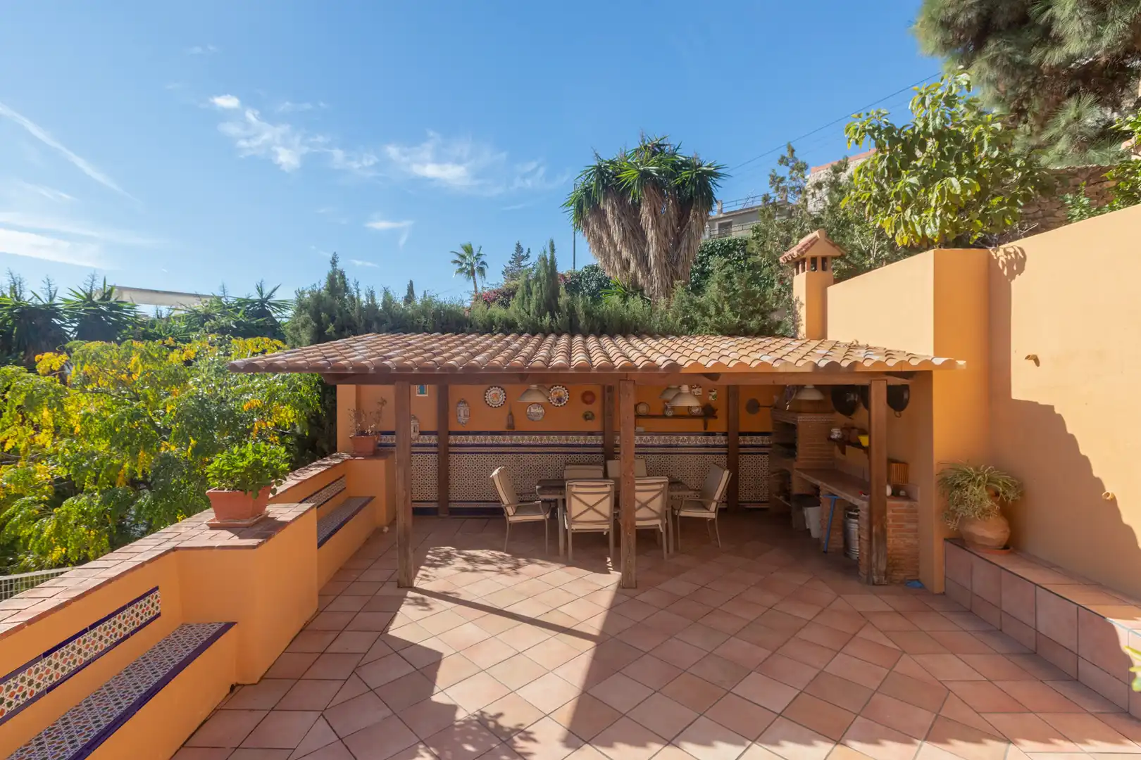 Garden of Houses for sale in Málaga  with Air Conditioner, Private garden and Terrace