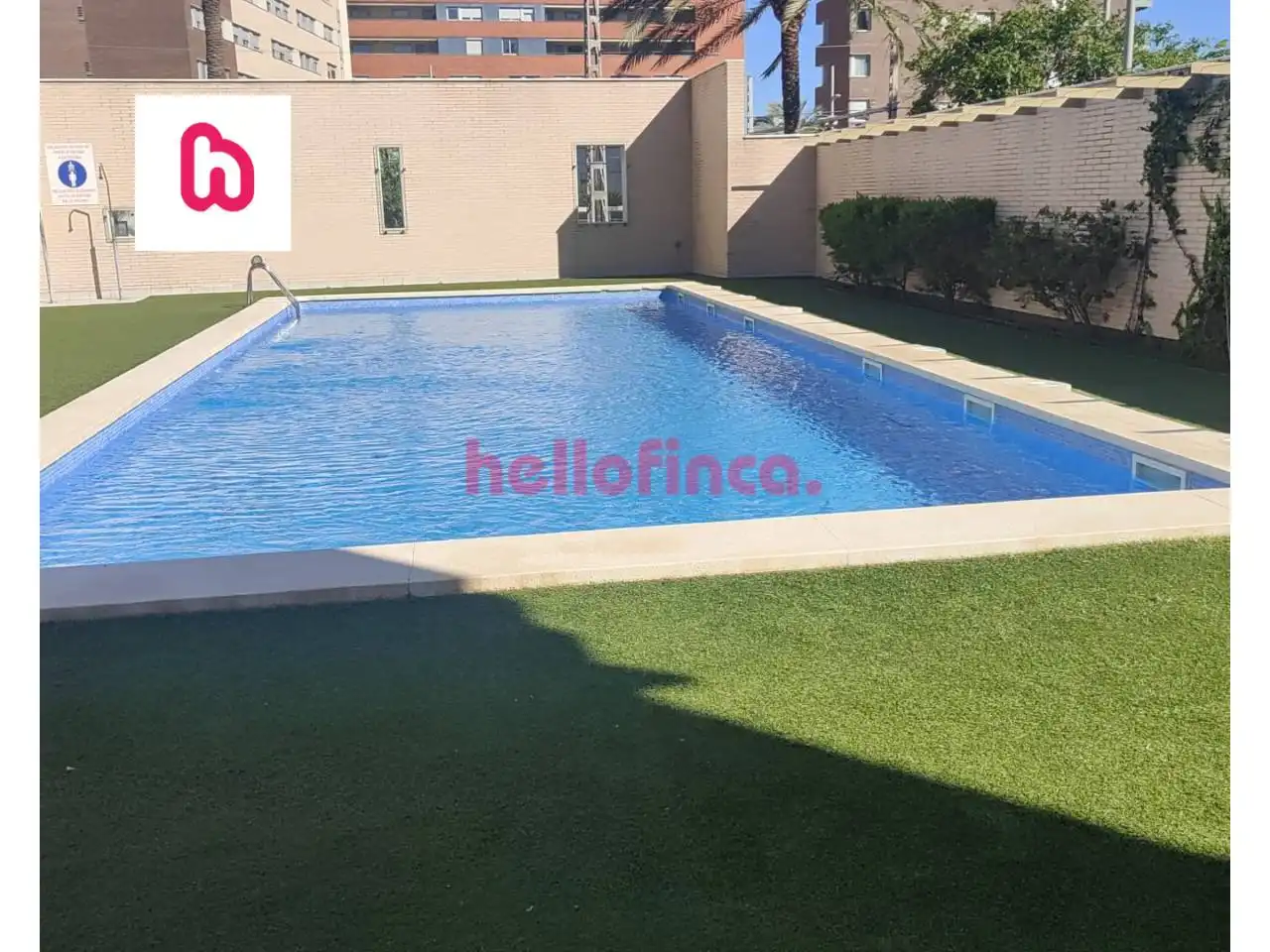 Schwimmbecken von Maisonette zum Verkauf in Badalona mit Heizung, Parkett und Terrasse
