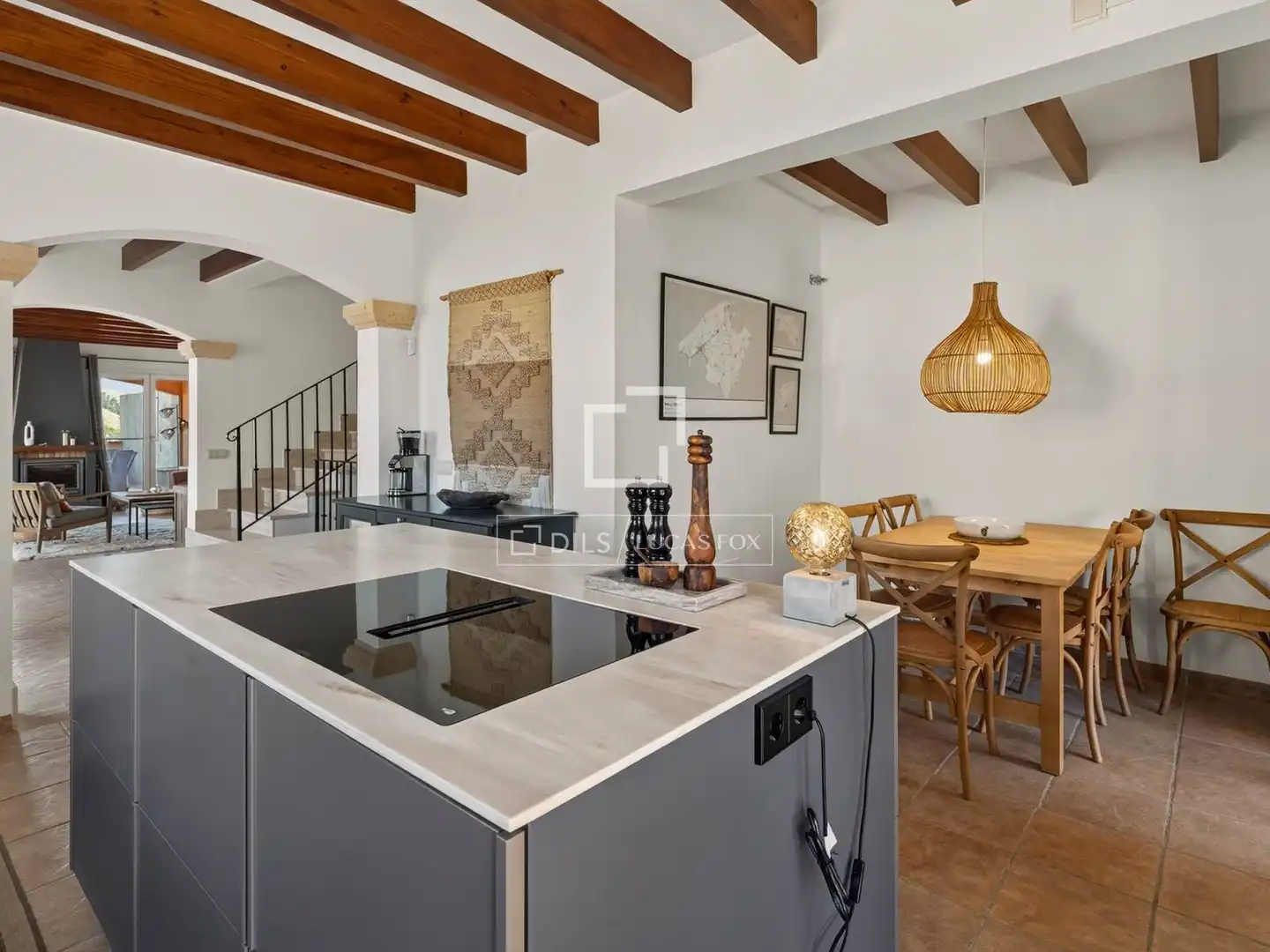 Küche von Haus oder Chalet zum Verkauf in Capdepera mit Klimaanlage, Heizung und Privatgarten