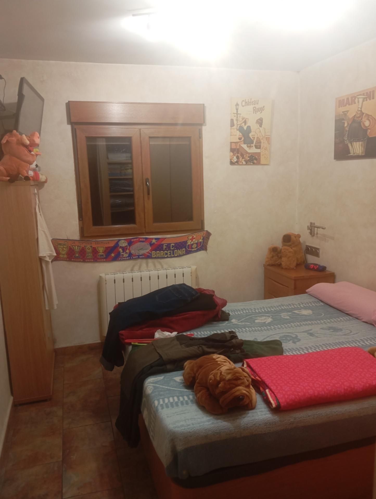 Bedroom of Flat for sale in  Madrid Capital