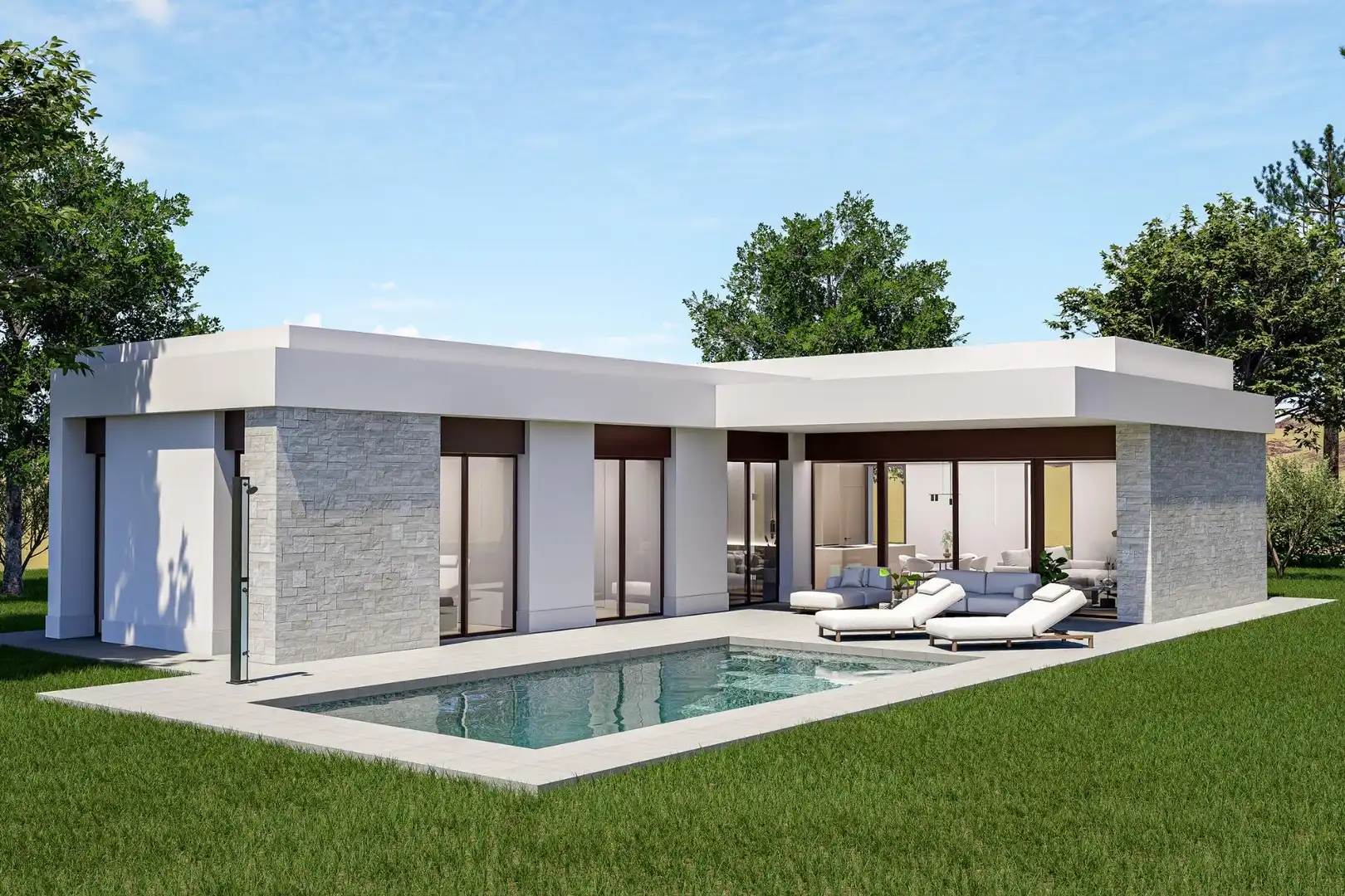 Detached house with pool for sale in El Pinós / Pinoso