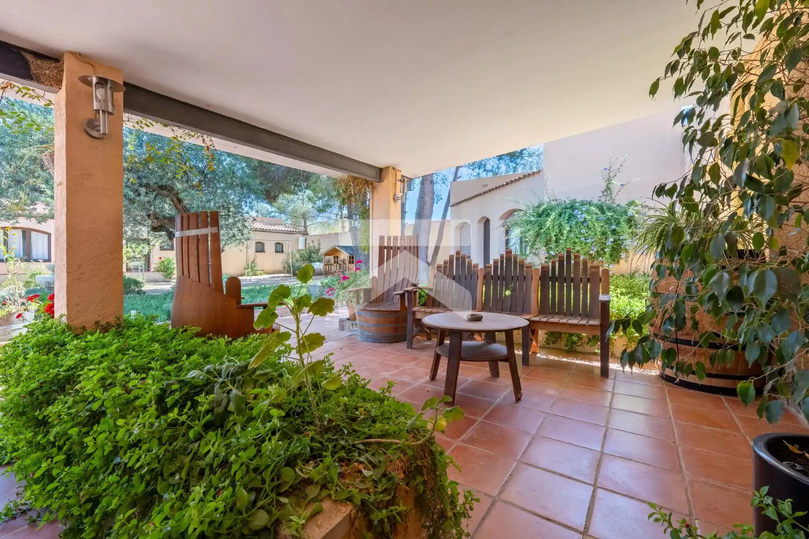 Jardí de Finca rústica en venda en El Molar (Tarragona) amb Aire condicionat, Calefacció i Jardí privat