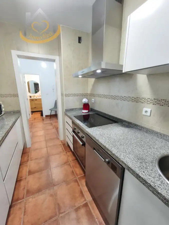 Cocina de Apartamento en venta en El Rompido con Aire acondicionado, Terraza y Amueblado