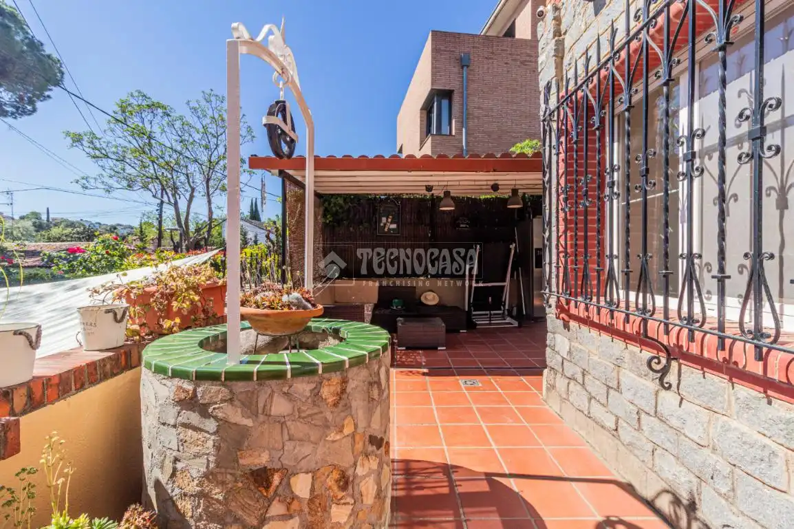 Terraza de Casa o chalet en venta en Sant Cugat del Vallès con Aire acondicionado, Calefacción y Trastero