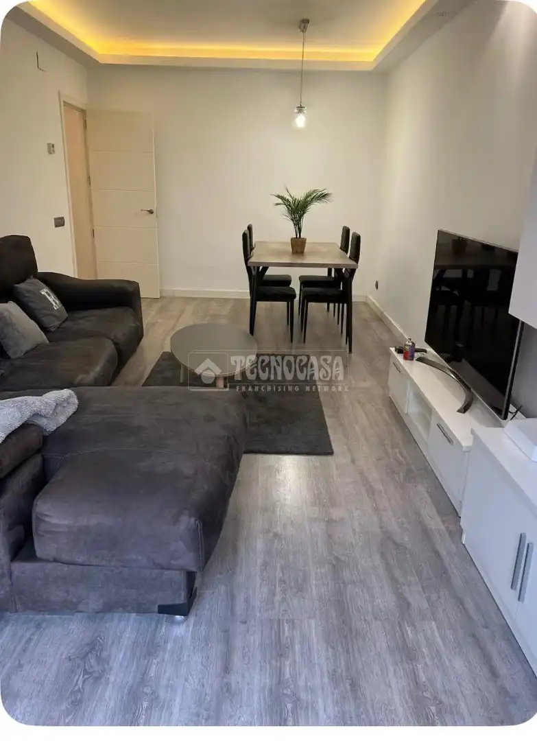 Sala de estar de Piso de alquiler en Madrid con Balcón