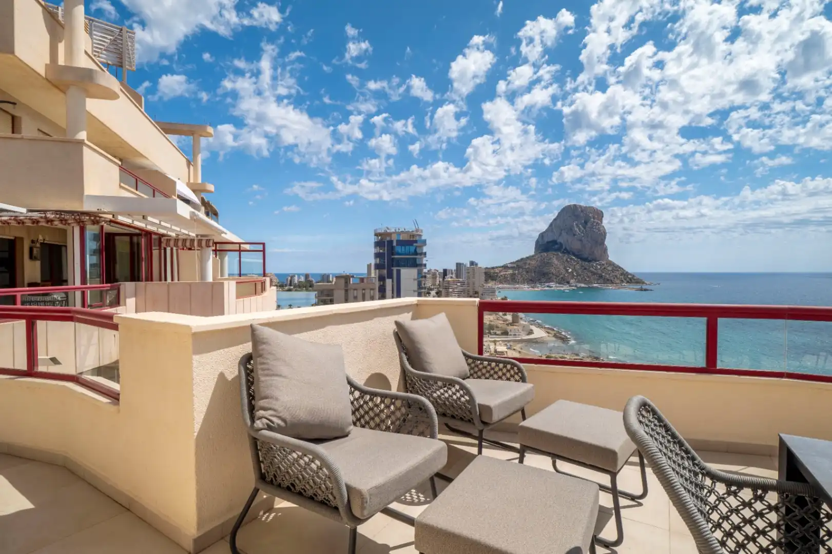Terrace of Attic for sale in Calpe / Calp  with Air Conditioner, Heating and Terrace
