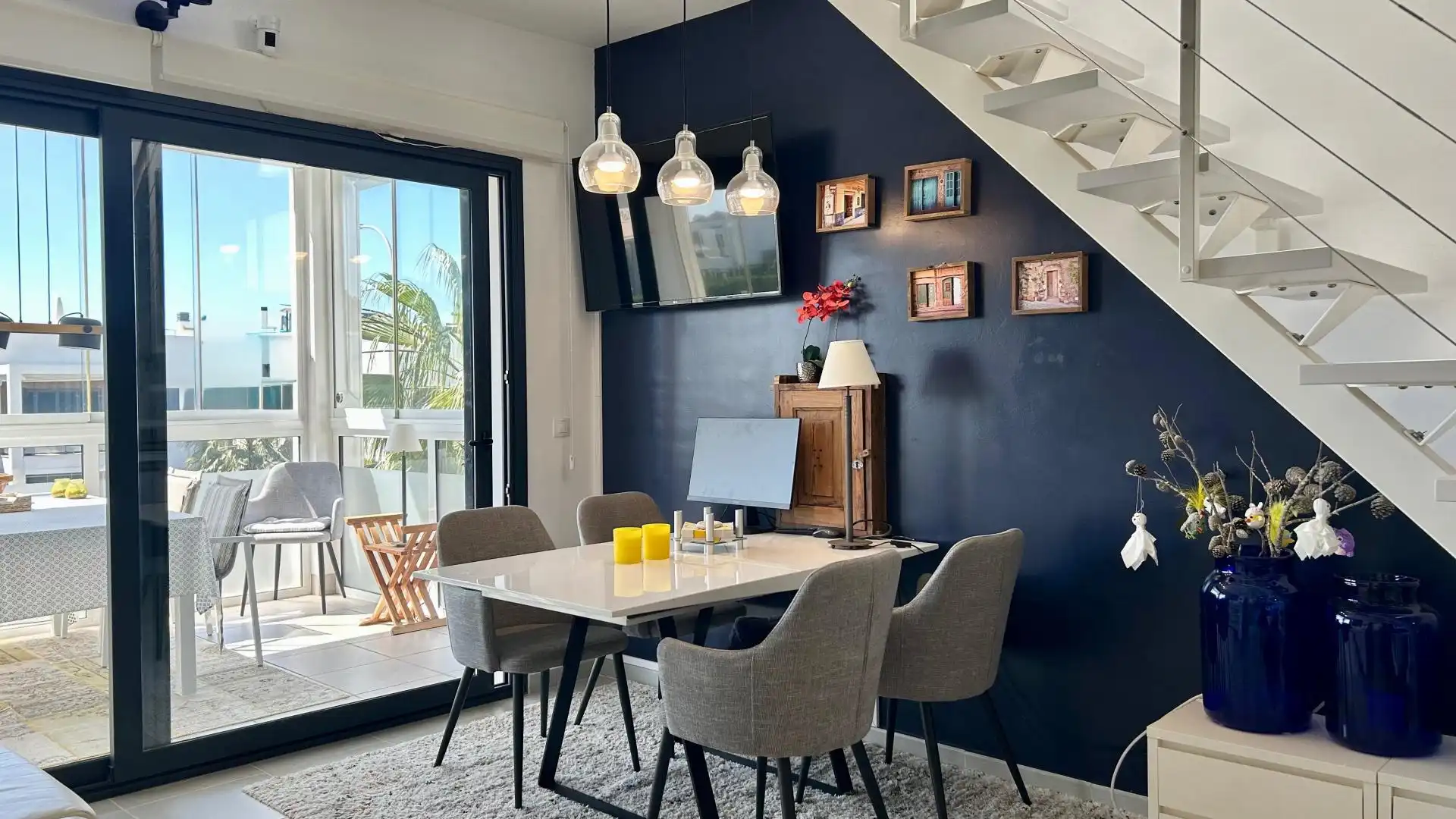 Dining room of Attic for sale in Manacor  with Air Conditioner
