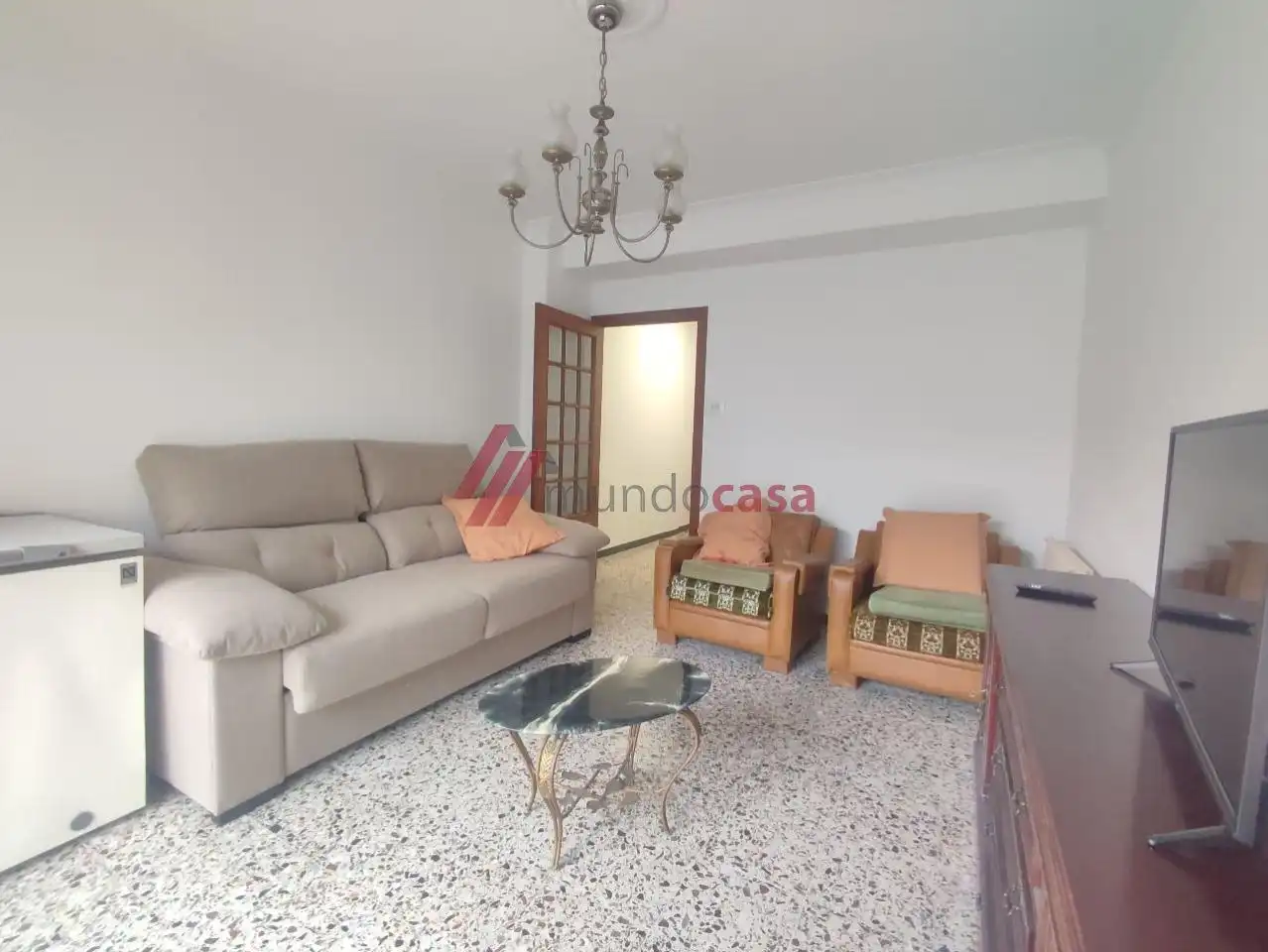 Sala de estar de Piso de alquiler en Ferrol con Calefacción y Amueblado