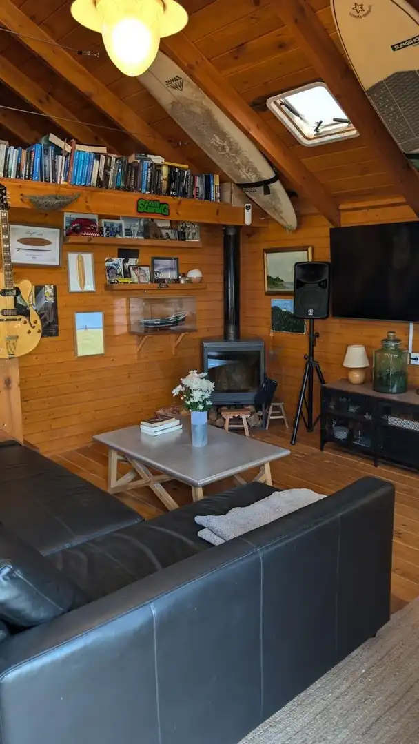 Living room of Houses for sale in La Oliva  with Heating, Private garden and Terrace