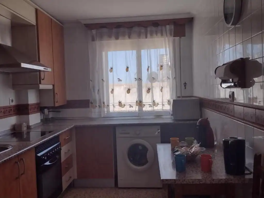 Kitchen of Flat for share in Tarifa  with Terrace, Furnished and Oven