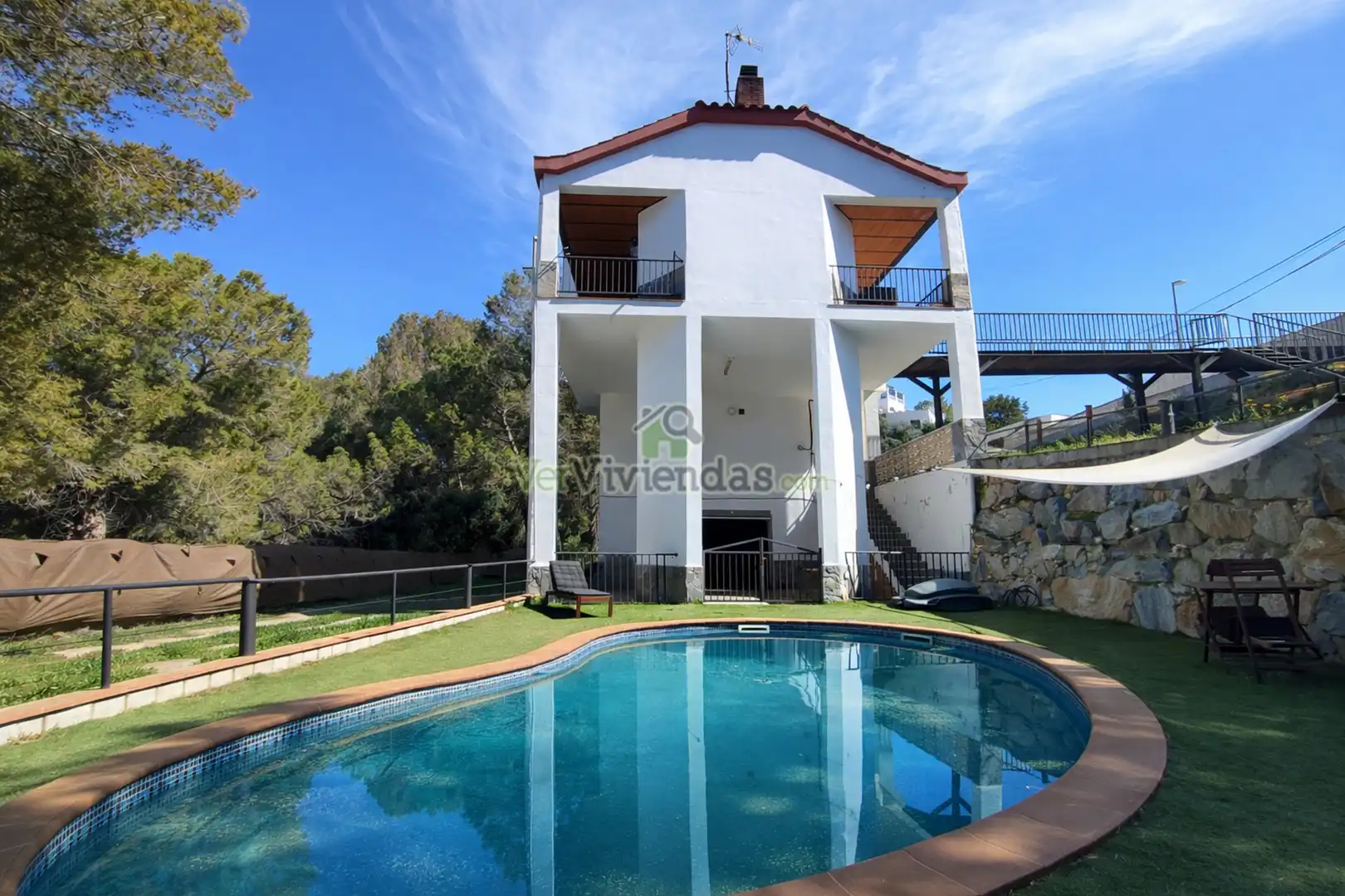 Piscina de Casa o xalet en venda en Abrera amb Aire condicionat, Calefacció i Jardí privat