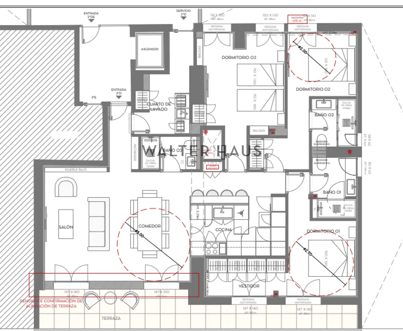 Wohnung mit Aufzug zum Verkauf in Calle del General Pardiñas, imagen 33