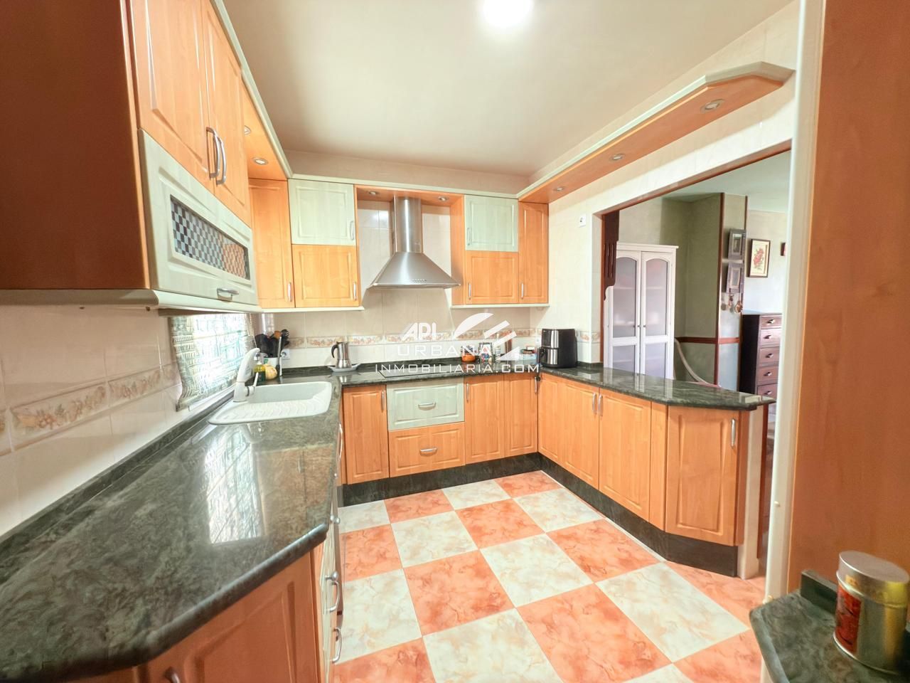Kitchen of Flat for sale in Lucena  with Air Conditioner