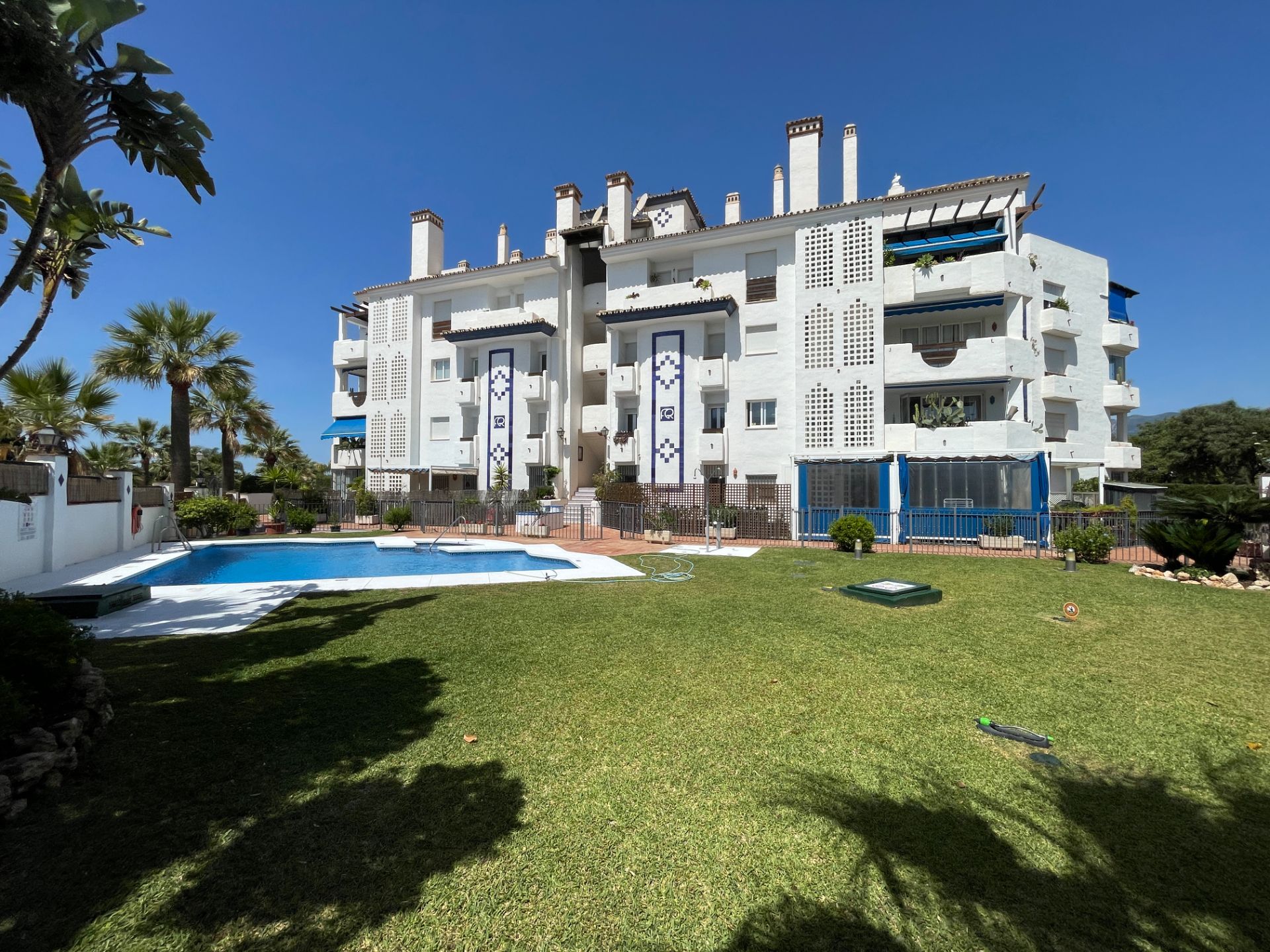 Jardí de Planta baixa en venda en Marbella amb Aire condicionat, Jardí privat i Terrassa