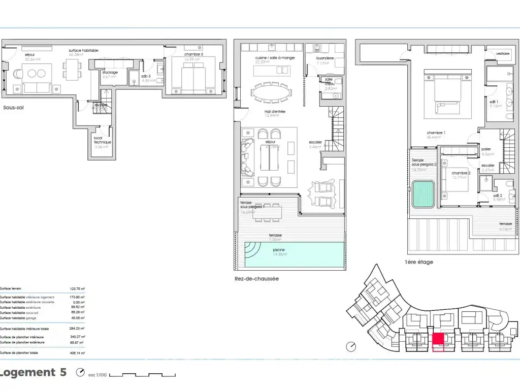 Casa amb terrassa en venda a Calle Alclub, imagen 2