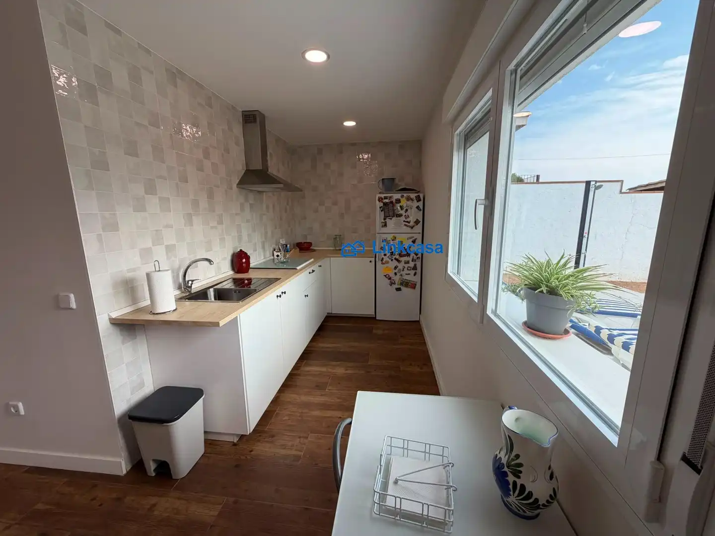 Cocina de Casa o chalet en venta en Navas del Rey con Calefacción, Jardín privado y Terraza