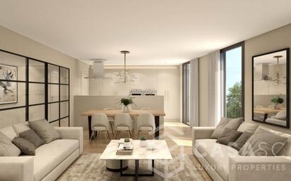 Living room of Flat for sale in L'Hospitalet de Llobregat  with Air Conditioner and Terrace