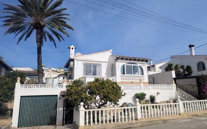 Exterior view of House or chalet for sale in Moraira