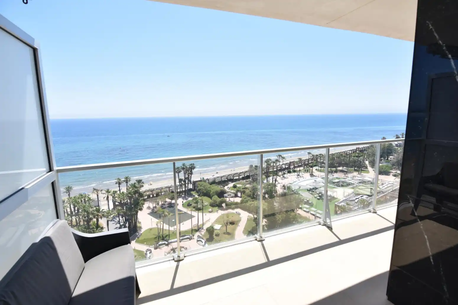 Terrace of Flat for sale in Oropesa del Mar / Orpesa  with Air Conditioner, Heating and Private garden
