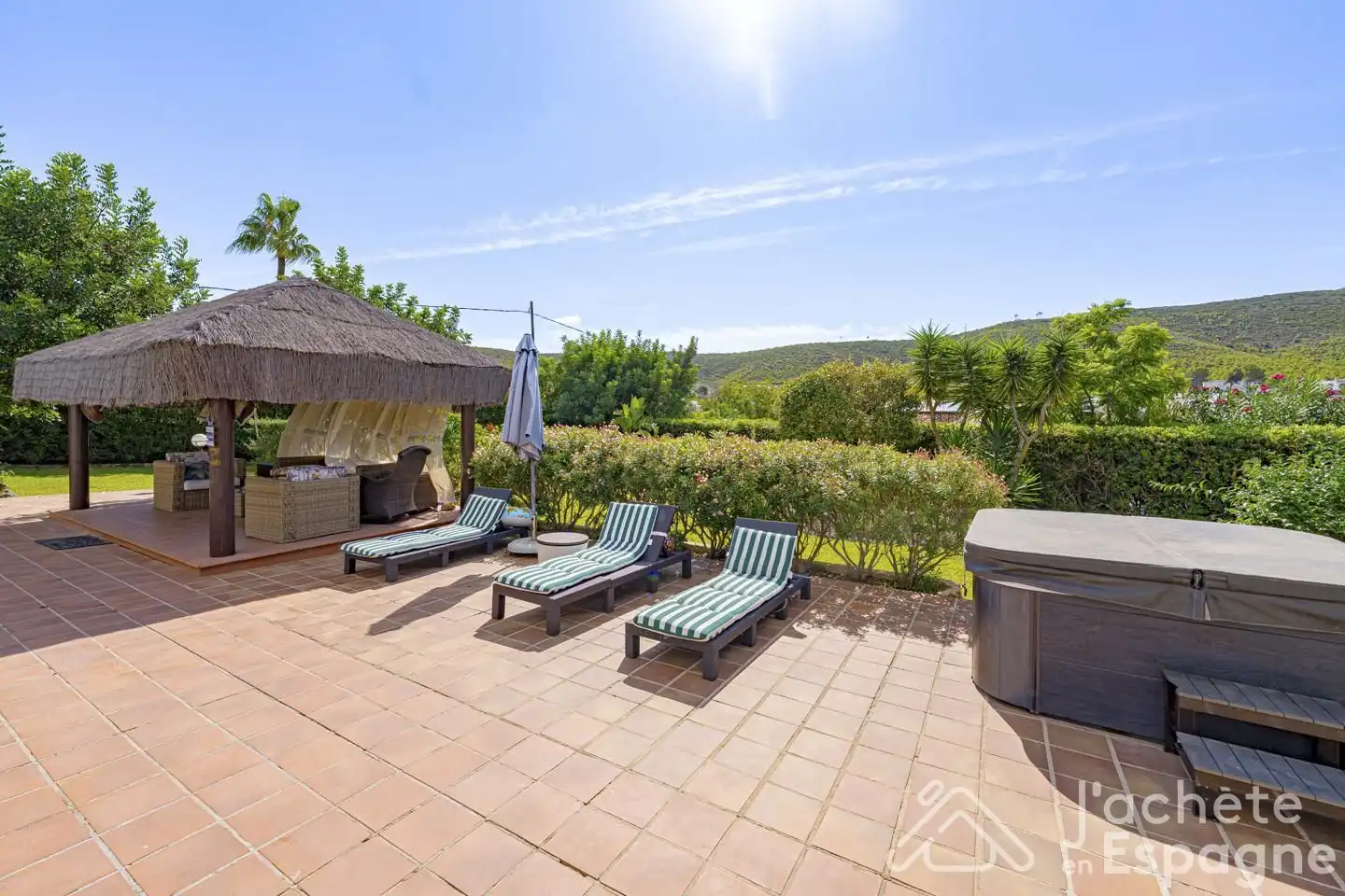 Garden of Houses for sale in Jávea / Xàbia  with Air Conditioner, Heating and Private garden
