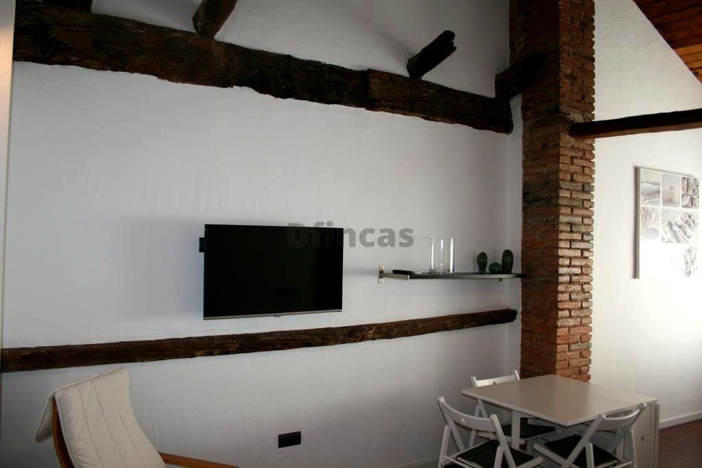 Living room of Attic for sale in  Teruel Capital  with Heating, Parquet flooring and Furnished