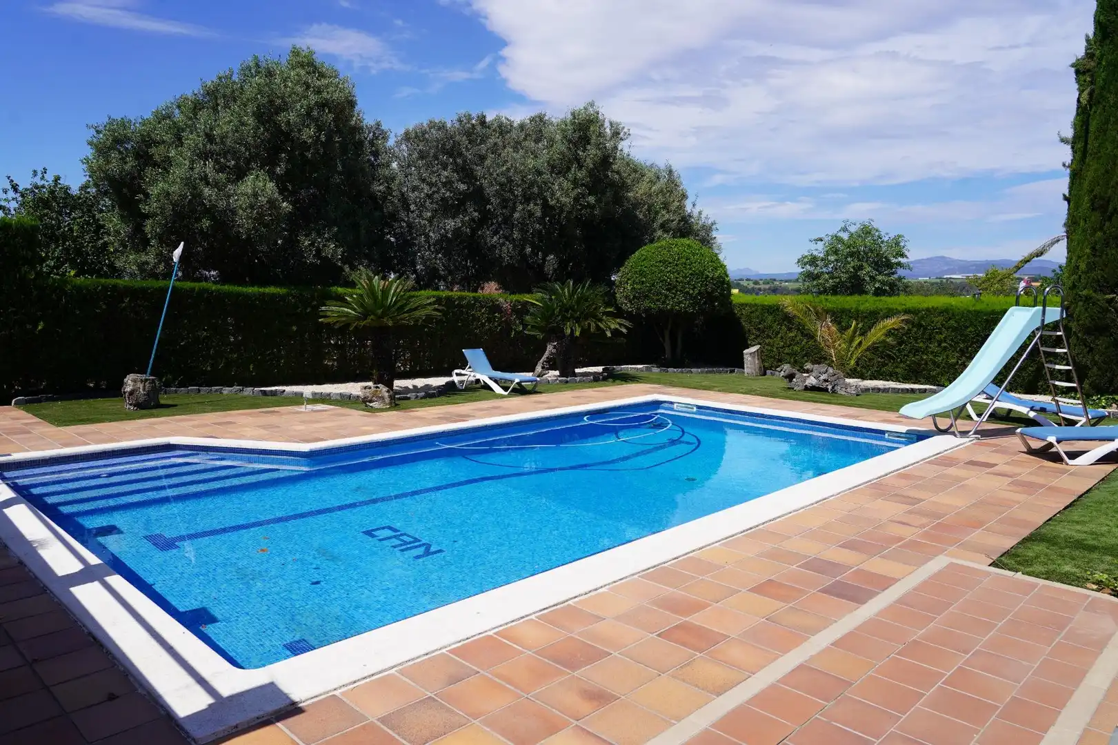 Schwimmbecken von Country house zum Verkauf in Granollers mit Klimaanlage, Privatgarten und Terrasse