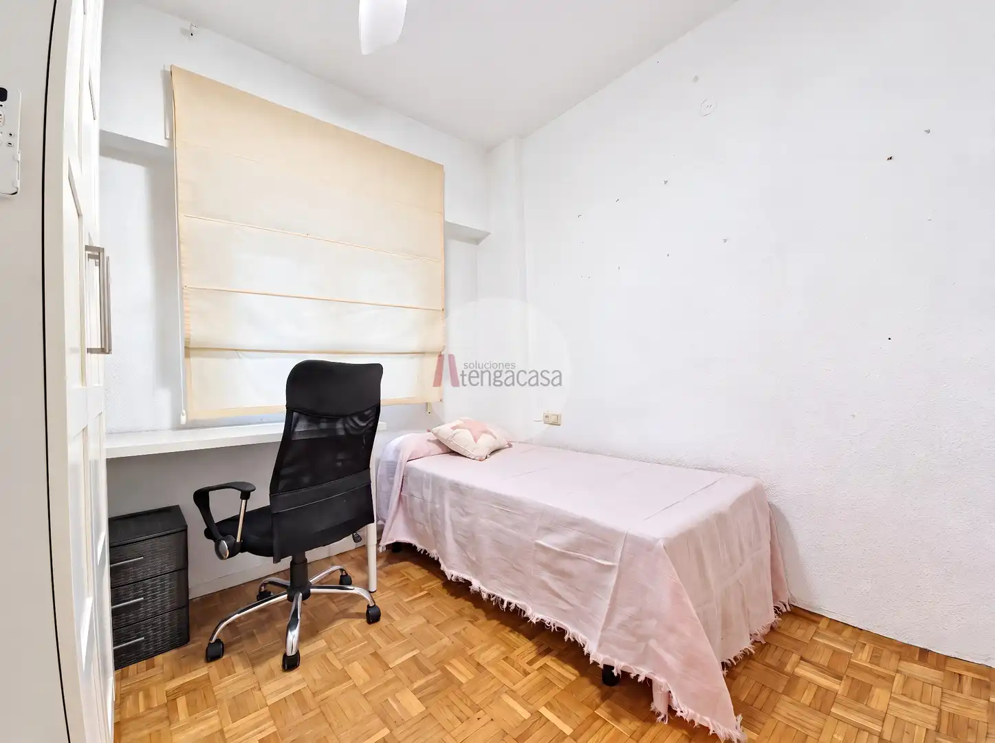 Schlafzimmer von Wohnung zur Miete in Barrio de Salamanca