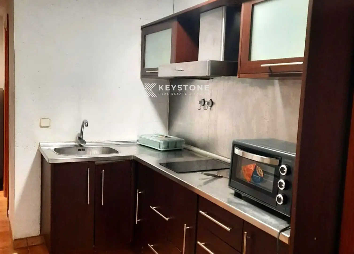 Cocina de Piso de alquiler en Calvià con Aire acondicionado, Terraza y Piscina