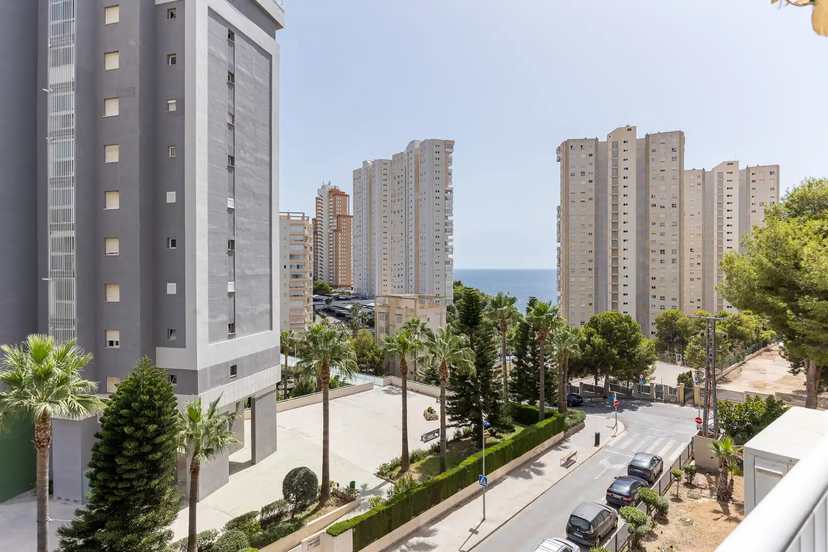 Exterior view of Apartments for sale in Benidorm  with Swimming Pool, Furnished and Community pool