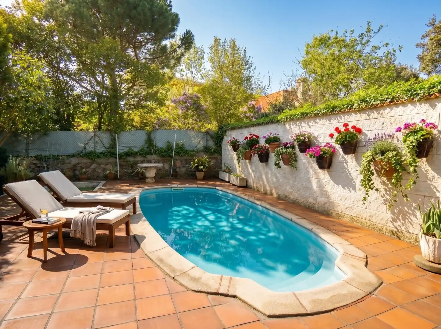 Piscina de Casa o chalet en venta en Torrelodones con Jardín privado, Terraza y Piscina