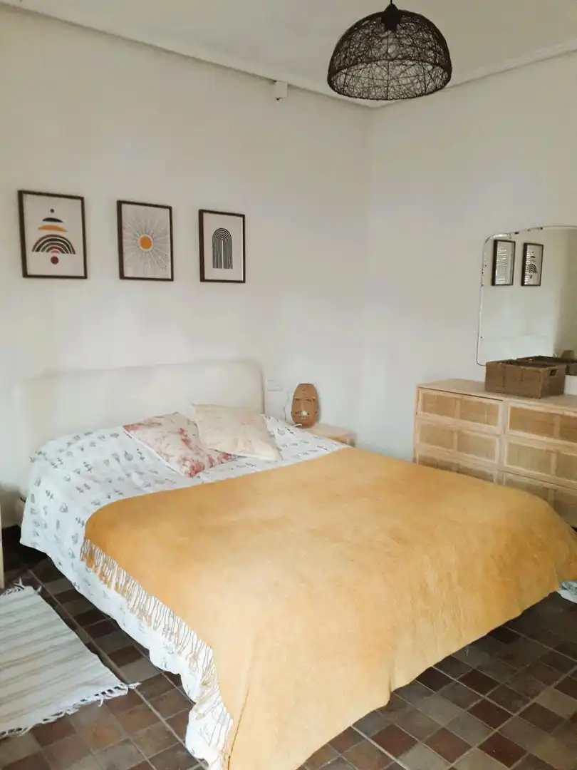 Bedroom of Flat for rent in Valencia  with Air Conditioner, Heating and Furnished