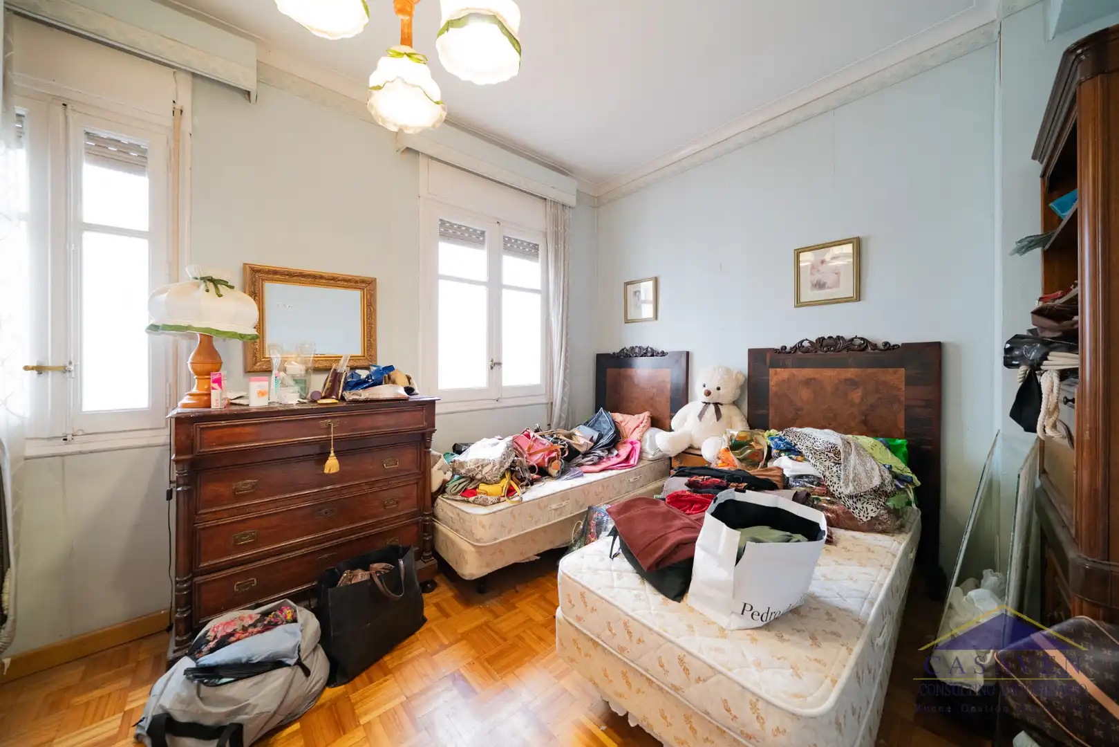 Schlafzimmer von Wohnung zum Verkauf in Madrid mit Heizung