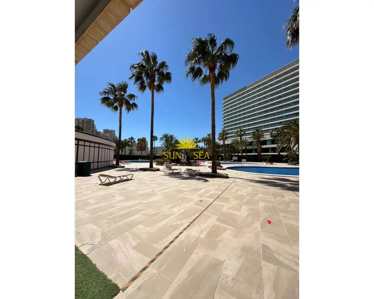 Vista exterior de Piso de alquiler en Calpe / Calp con Aire acondicionado, Calefacción y Jardín privado