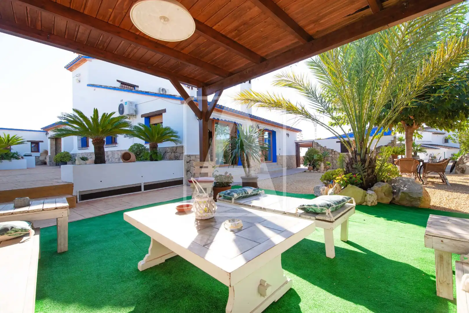 Terrassa de Finca rústica en venda en Teulada amb Aire condicionat, Calefacció i Jardí privat