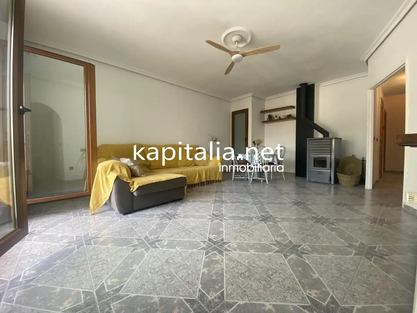 Living room of Houses for sale in Benilloba  with Private garden and Terrace