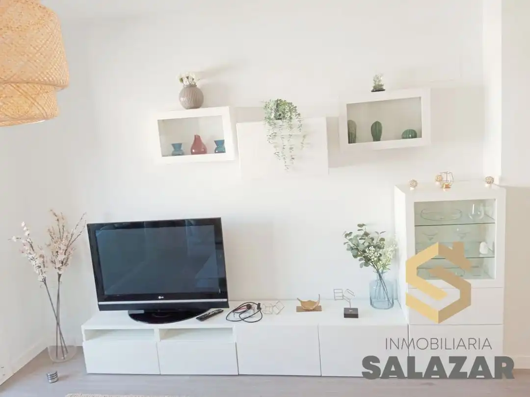 Sala de estar de Ático de alquiler en Bilbao  con Calefacción, Jardín privado y Terraza