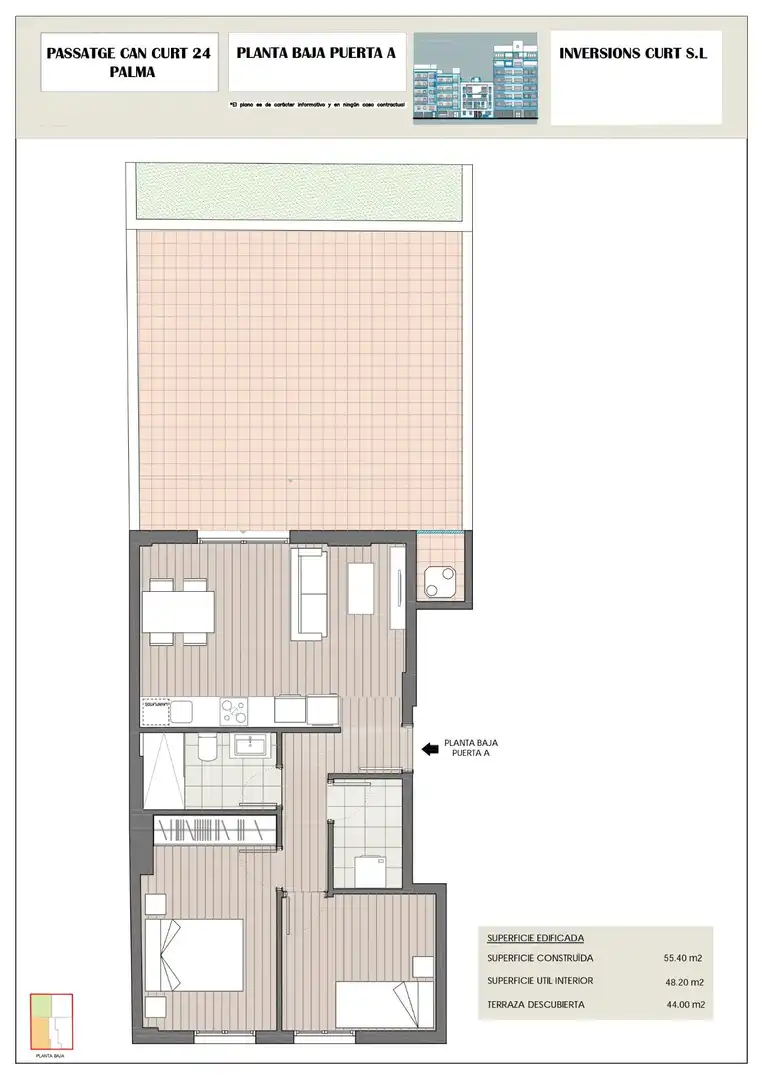 Planta baja en venta en Calle Passatge de Can Curt, Pere Garau