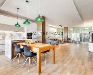 Dining room of Flat to rent in  Barcelona Capital  with Air Conditioner, Heating and Parquet flooring