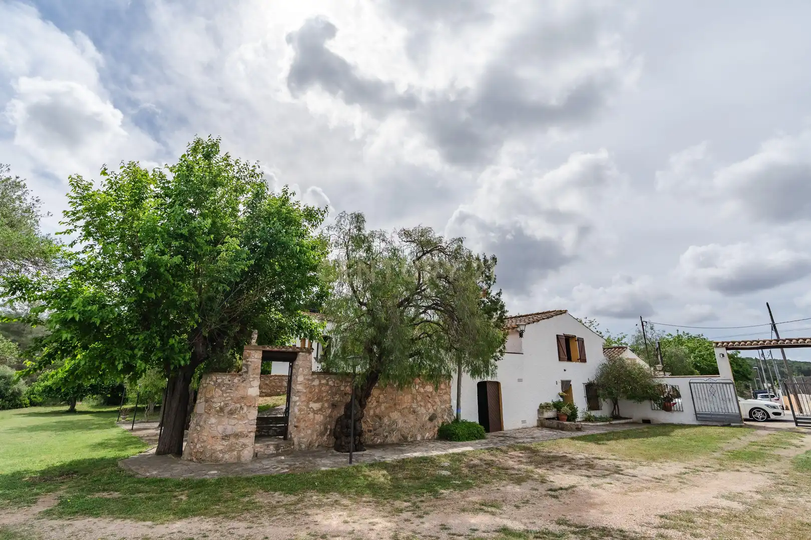 Vista exterior de Casa o xalet en venda en Vespella de Gaià amb Jardí privat, Traster i Balcó