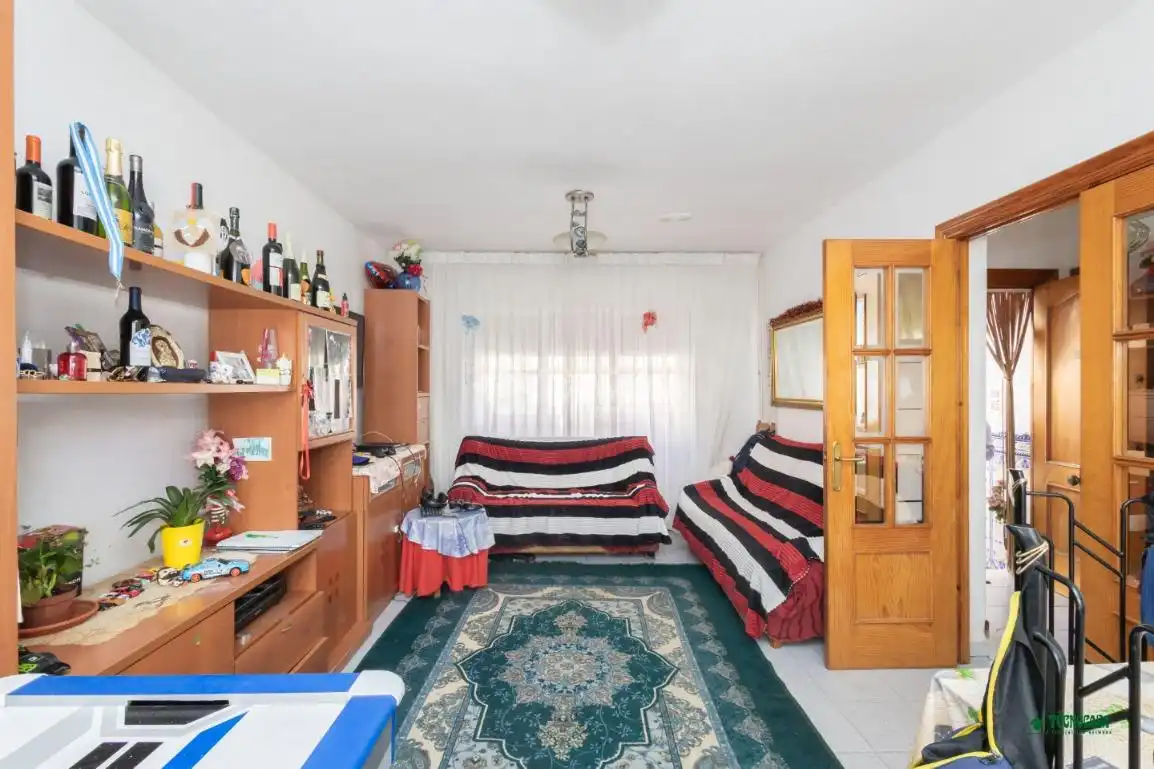 Sala d'estar de Casa adosada en venda en Níjar amb Aire condicionat