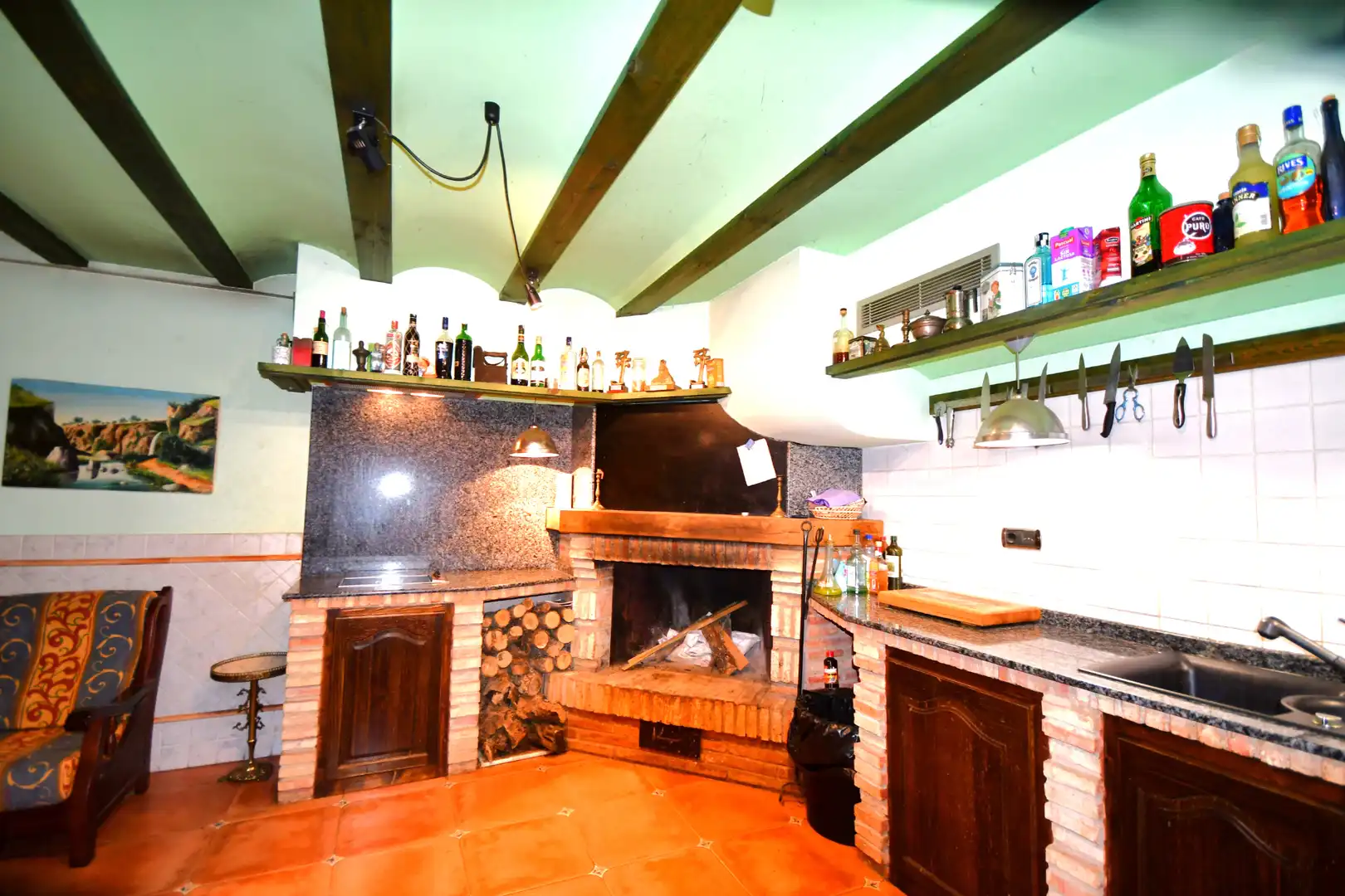 Kitchen of Houses for sale in Lardero  with Air Conditioner, Heating and Private garden