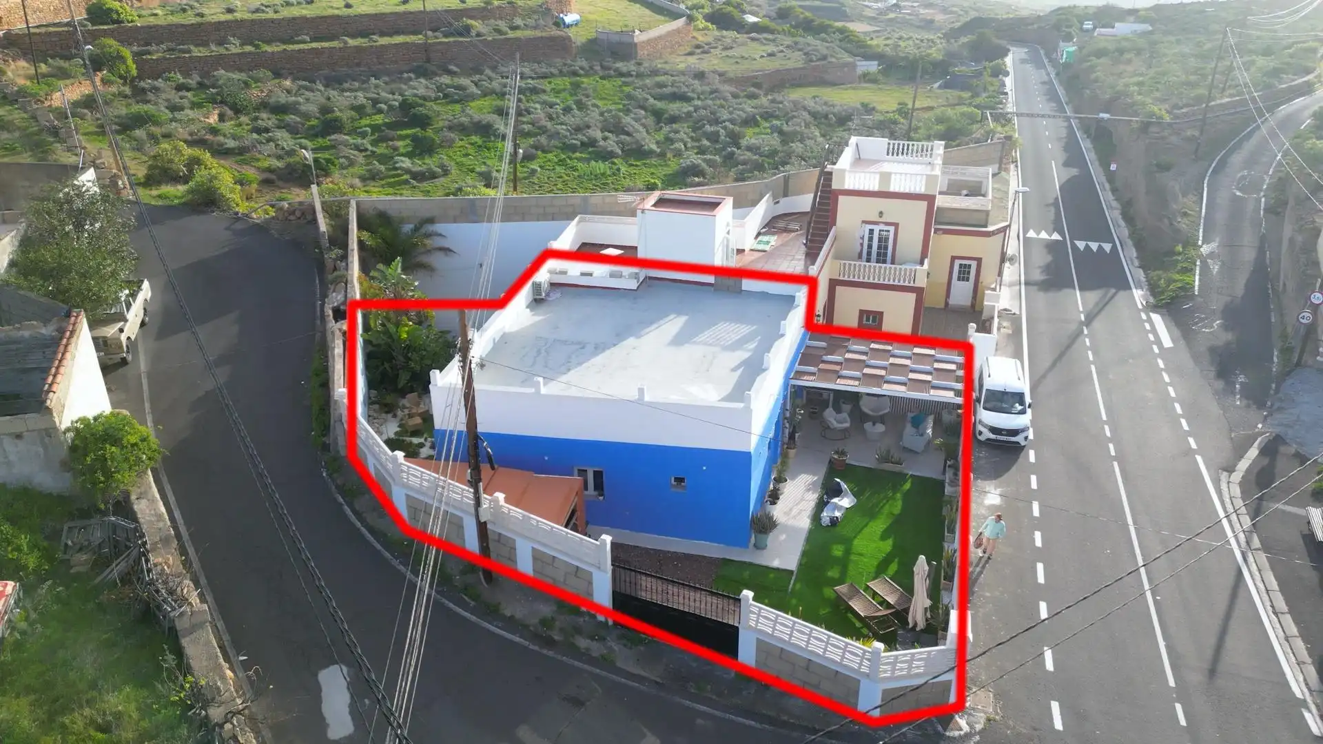 Vista exterior de Casa o chalet en venta en Granadilla de Abona con Jardín privado, Terraza y Trastero