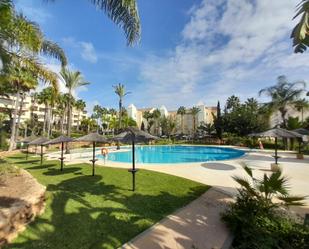 Swimming pool of Flat to rent in Marbella  with Air Conditioner, Terrace and Balcony