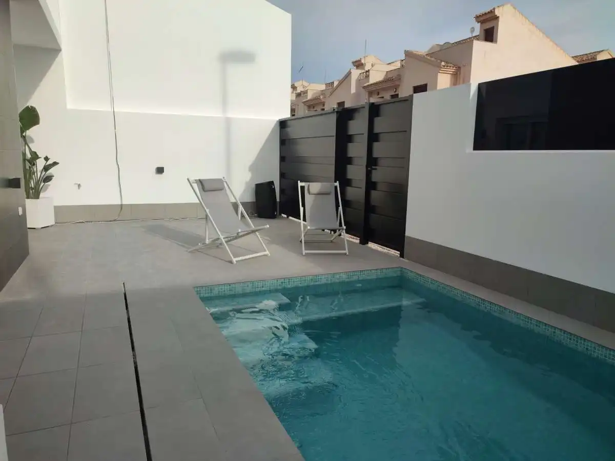Piscina de Casa o xalet en venda en Torre-Pacheco