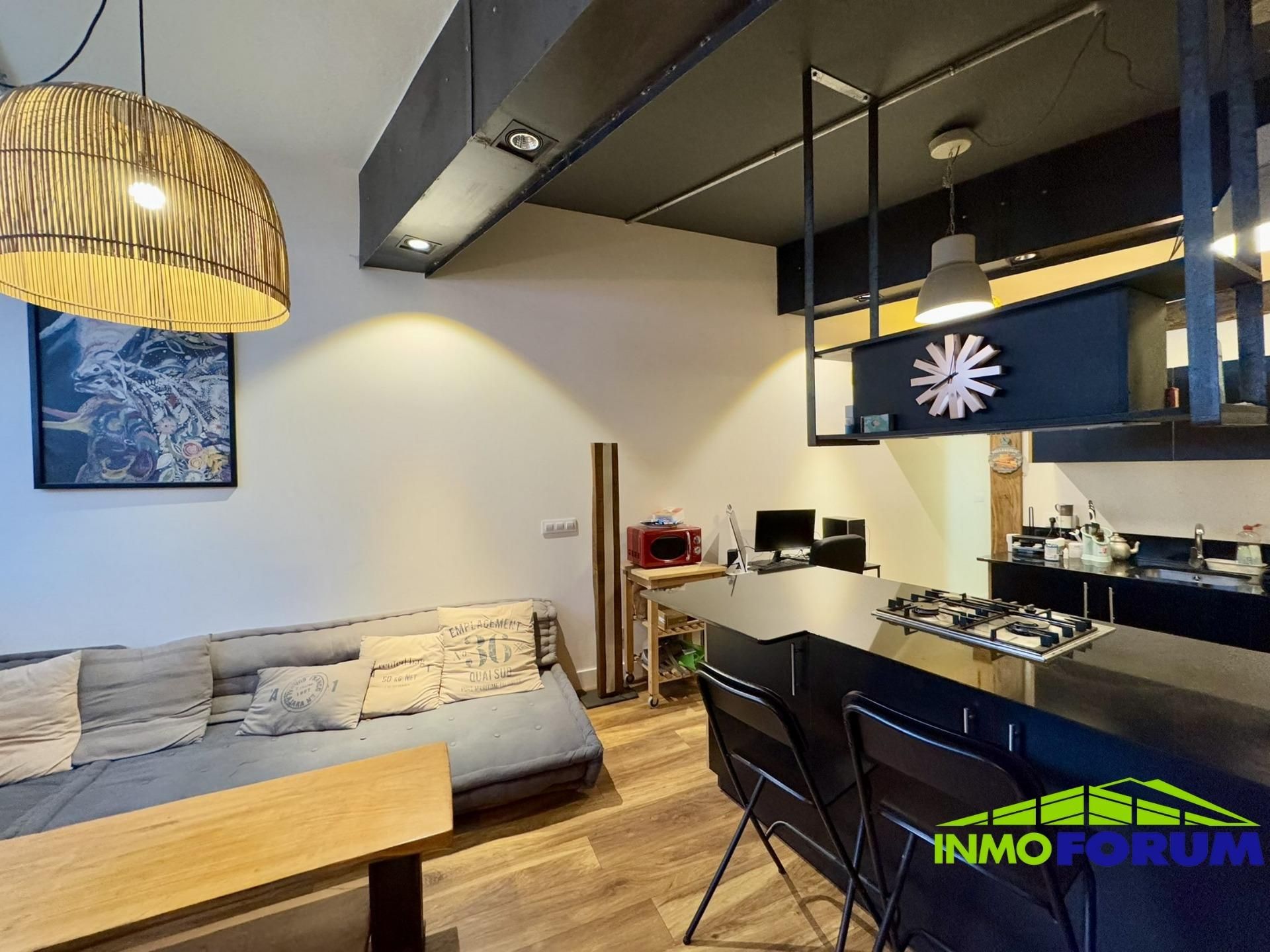Sala d'estar de Loft en venda en A Coruña Capital 