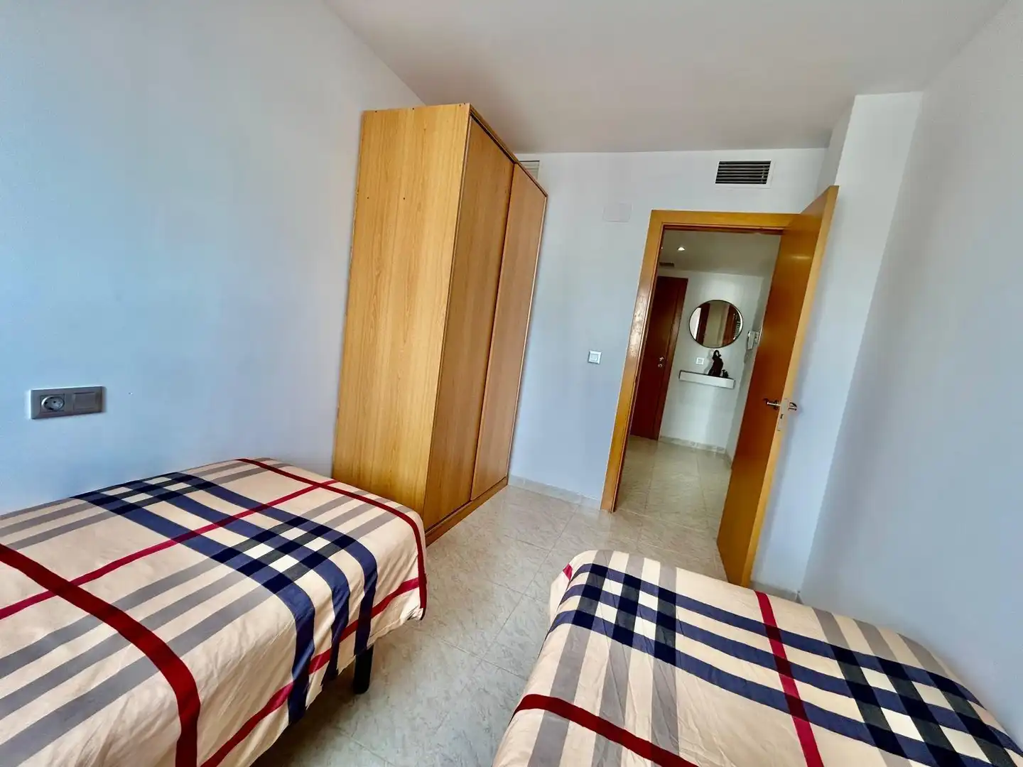Bedroom of Flat for sale in La Ràpita  with Air Conditioner, Heating and Terrace