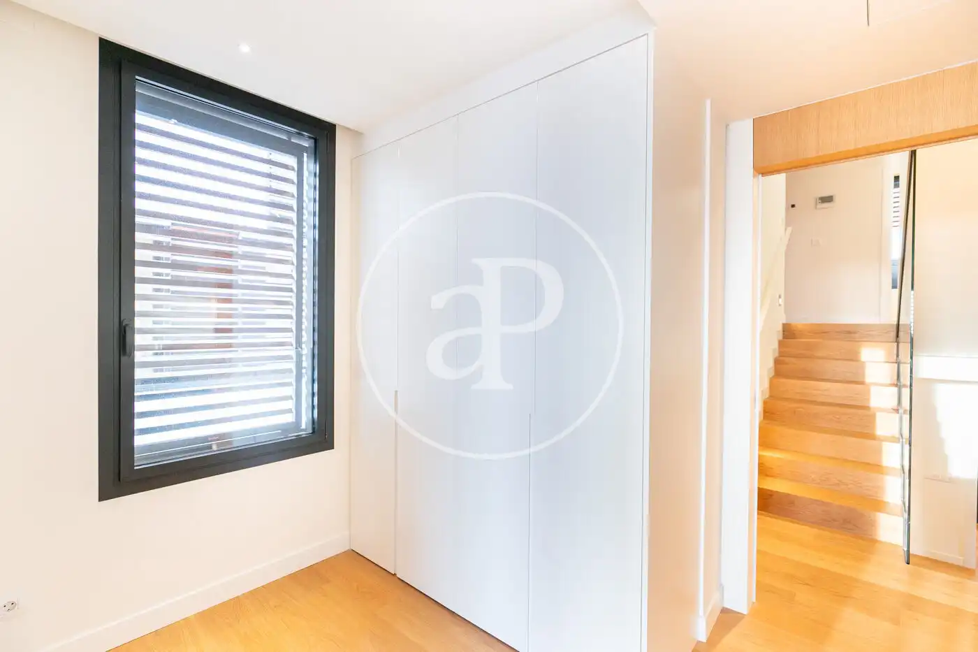 Bedroom of Flat for rent in Barcelona  with Air Conditioner, Heating and Private garden