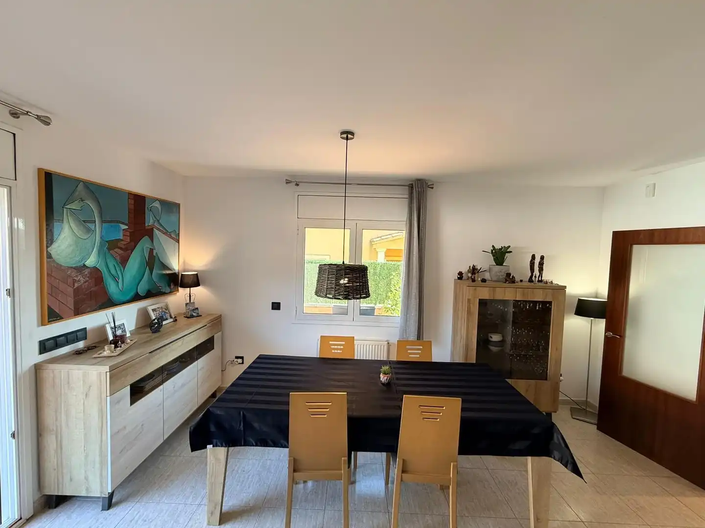 Dining room of Houses for sale in El Far d'Empordà  with Air Conditioner, Heating and Private garden